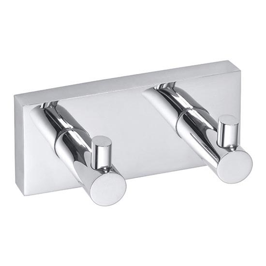 Koukku 12x5,5 cm hopeanvärinen