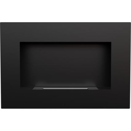 Kratki - Sisäänrakennettu BIO takka 40x60 cm 2kW musta