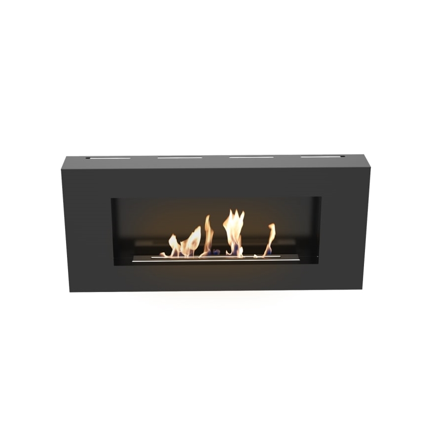 Kratki - seinä BIO takka 40x90 cm 1,5kW musta