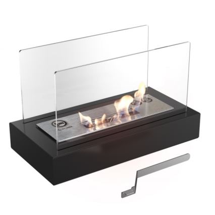Kratki - BIO takka 21,8x35,4 cm 1kW musta