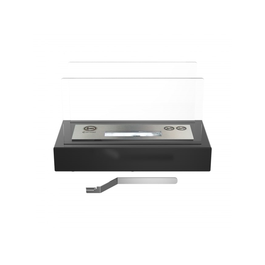 Kratki - BIO takka 21,8x35,4 cm 1kW musta