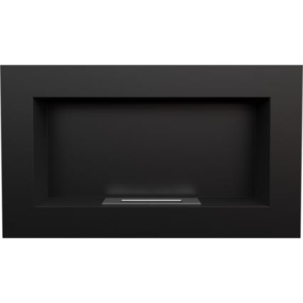 Kratki - Sisäänrakennettu BIO takka 37,4x64,8 cm 1kW musta