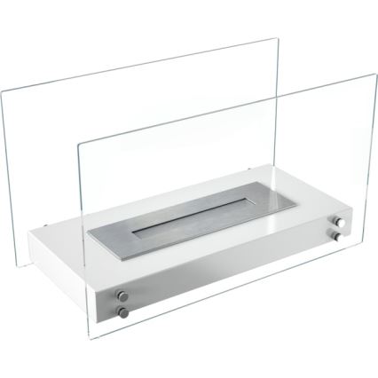 Kratki - BIO takka 40,2x70 cm 2kW valkoinen