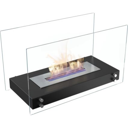 Kratki - BIO takka 40,2x70 cm 2kW musta