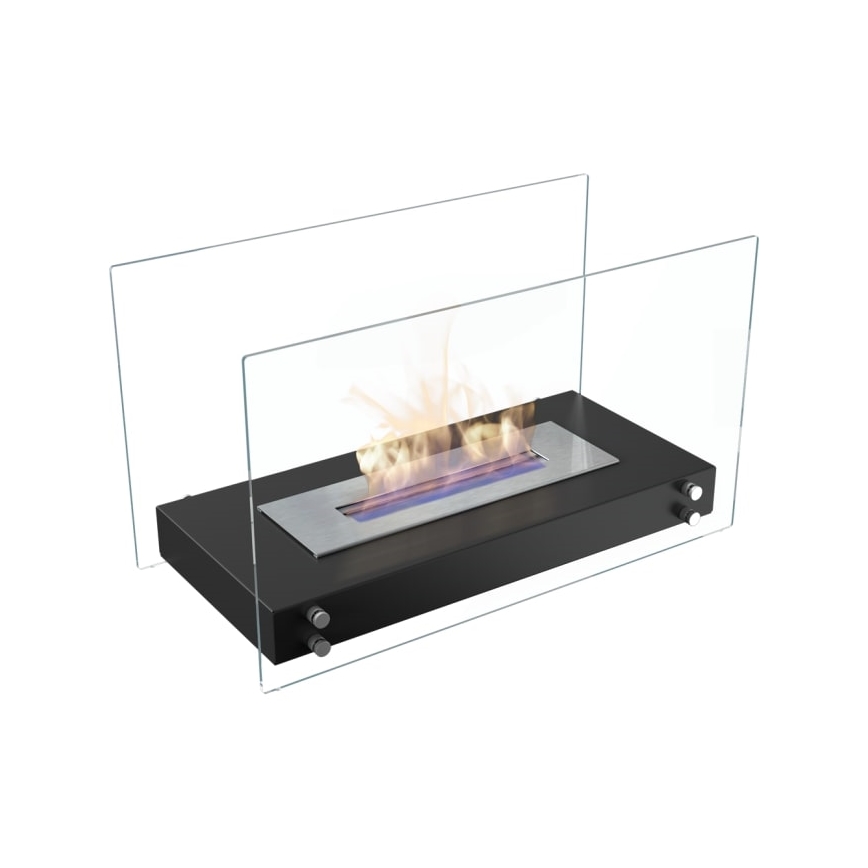 Kratki - BIO takka 40,2x70 cm 2kW musta