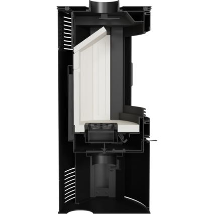 Kratki - Terästakka 10kW 150mm