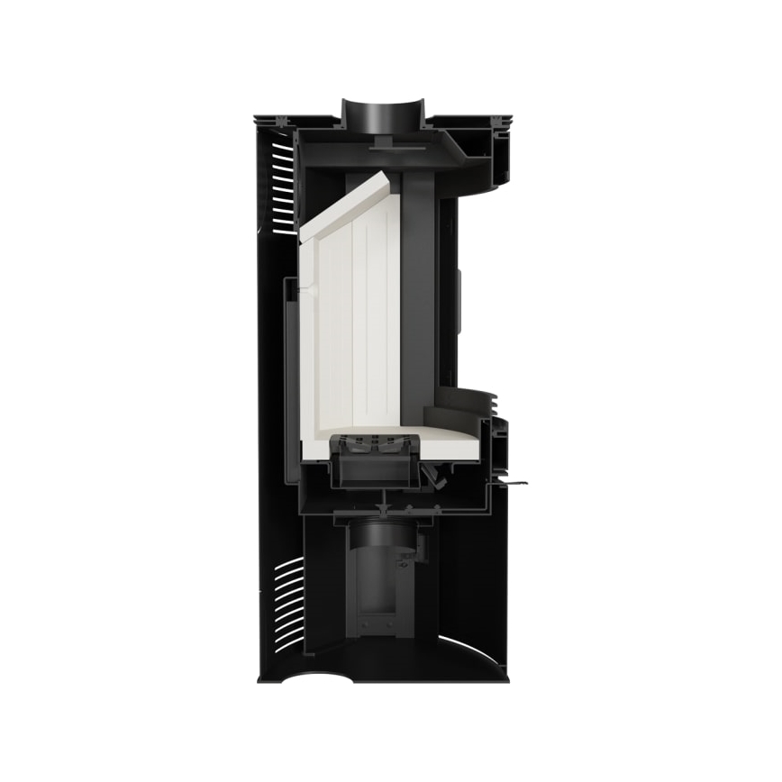 Kratki - Terästakka 10kW 150mm