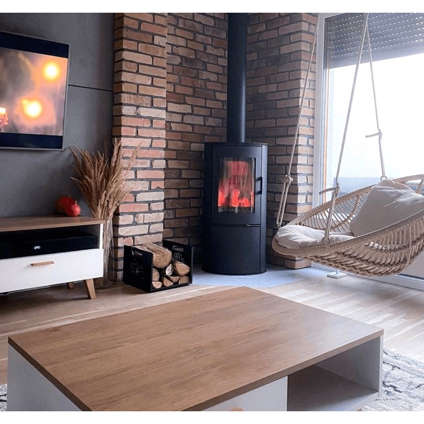 Kratki - Teräksinen takkauuni 8 kW 150 mm