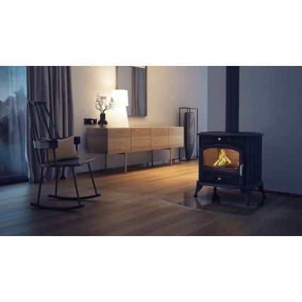 Kratki - Valurautainen takkauuni 8 kW 130 mm
