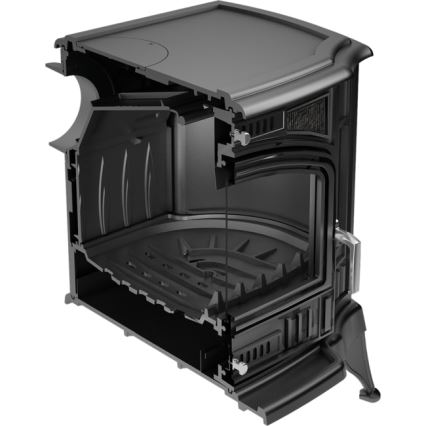 Kratki - Valurautatakka 10kW 150mm