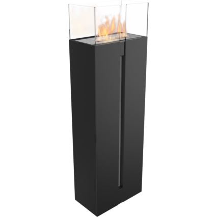 Kratki - BIO takka 113,6x35,9 cm 2kW musta