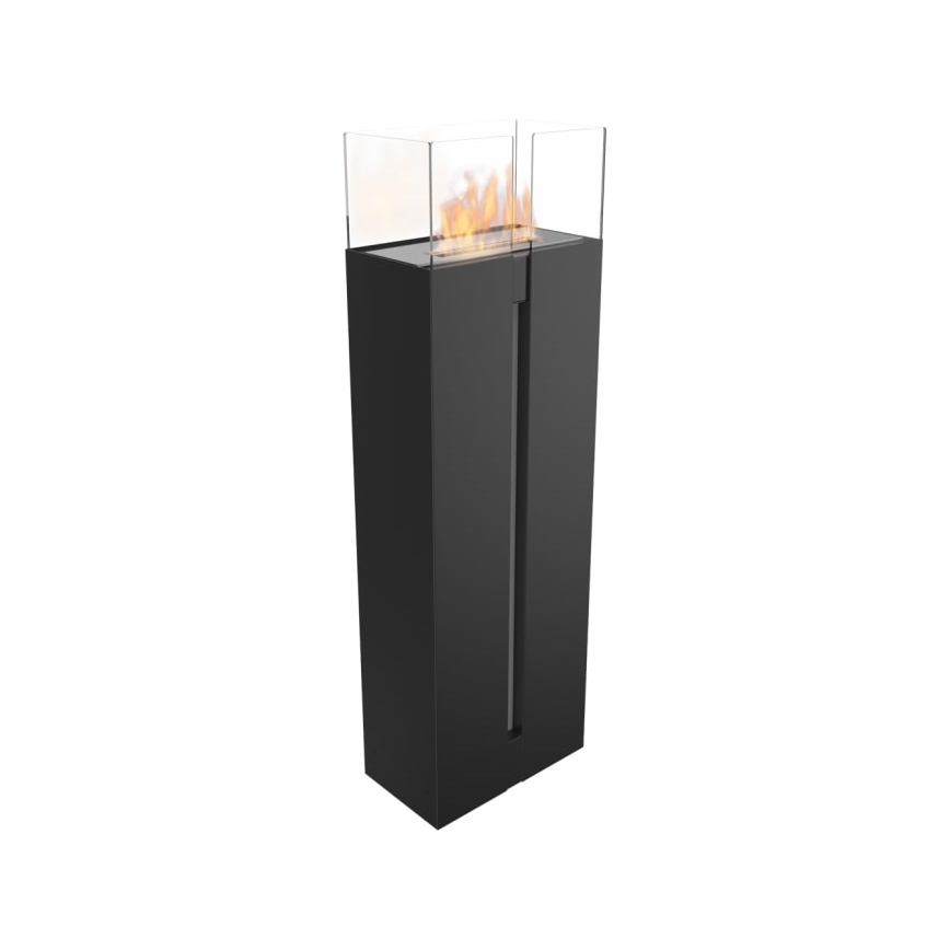 Kratki - BIO takka 113,6x35,9 cm 2kW musta