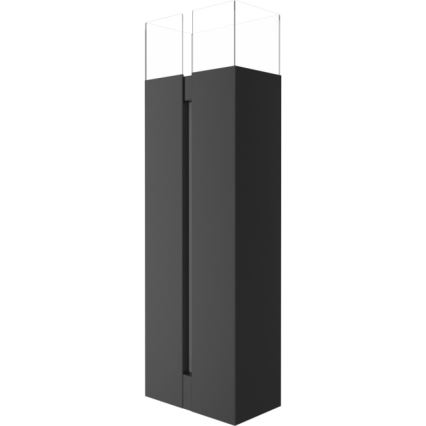 Kratki - BIO takka 113,6x35,9 cm 2kW musta