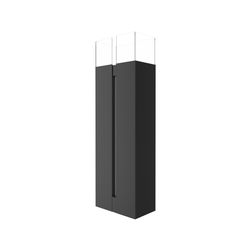 Kratki - BIO takka 113,6x35,9 cm 2kW musta