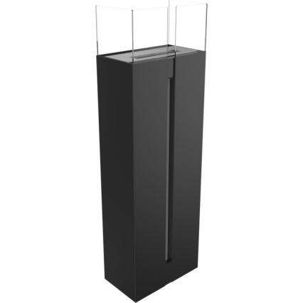 Kratki - BIO takka 113,6x35,9 cm 2kW musta
