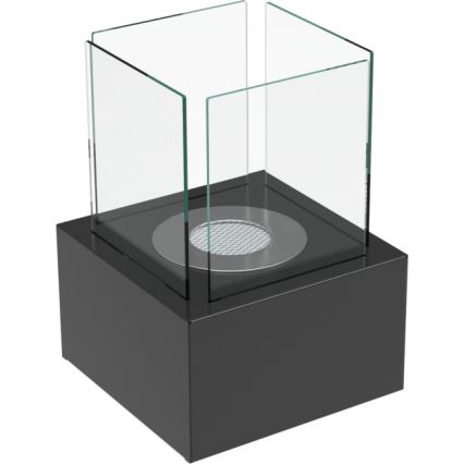 Kratki - BIO takka 35,3x25 cm 1kW musta