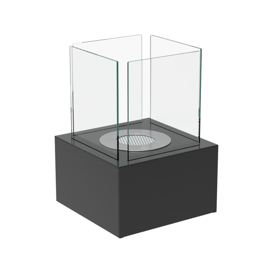 Kratki - BIO takka 35,3x25 cm 1kW musta