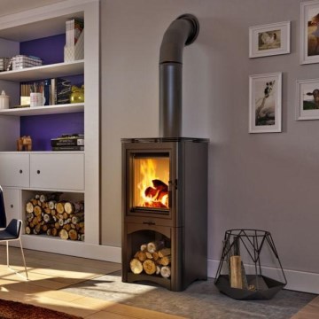 Kratki - Teräksinen takkauuni 7 kW 150 mm