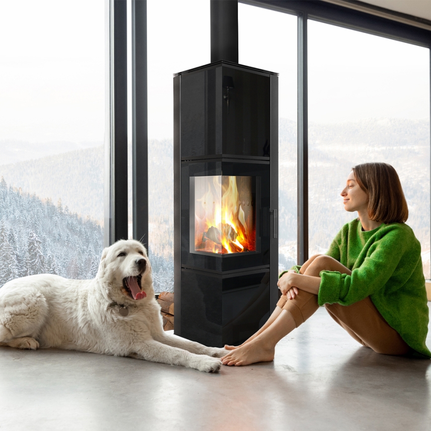 Kratki - Terästakka 8kW 150mm
