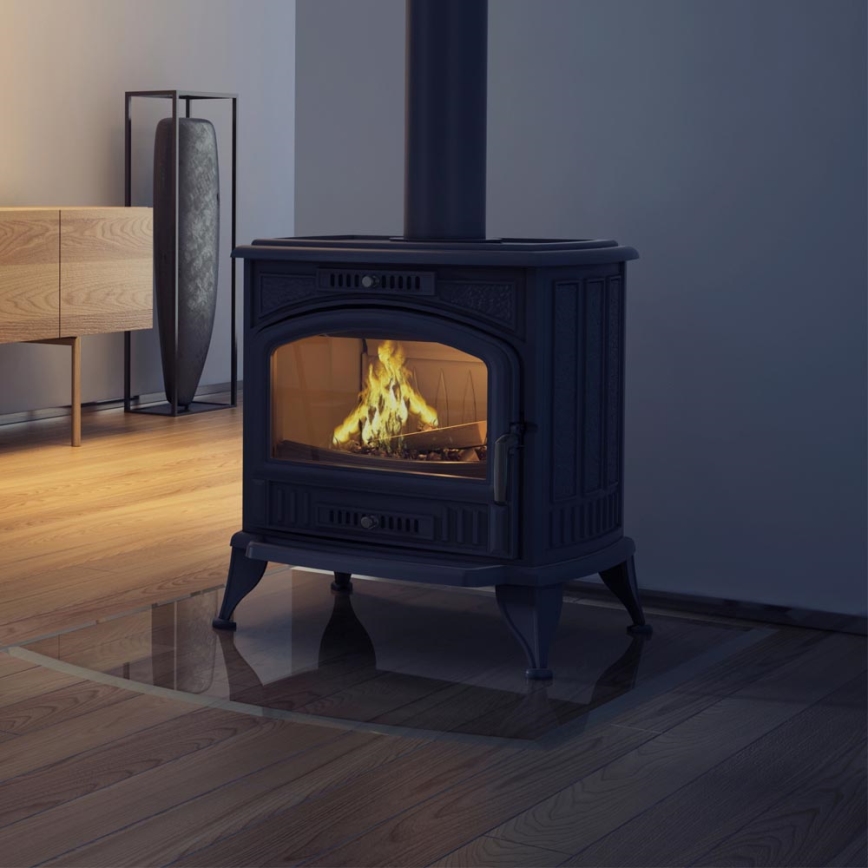 Kratki - Valurautatakka 8kW 130mm
