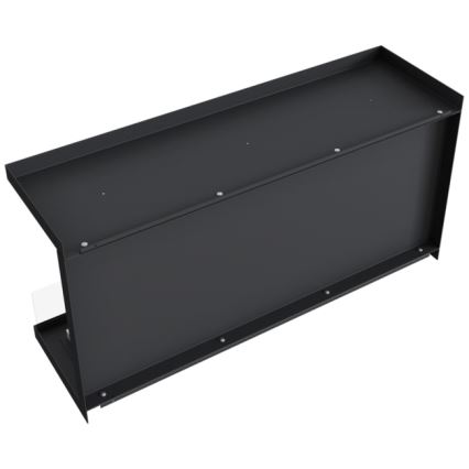 Kratki - Sisäänrakennettu BIO takka 50x100 cm 7kW musta