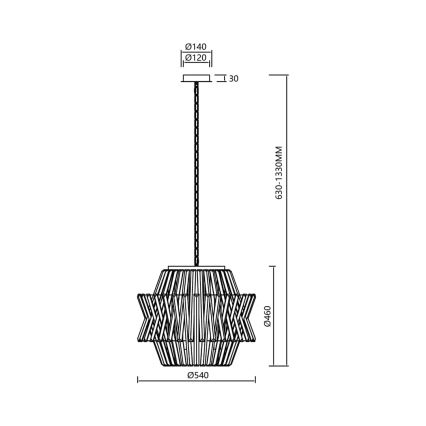 Kristalli-ketjukattokruunu CROWN 12xE14/40W/230V kulta