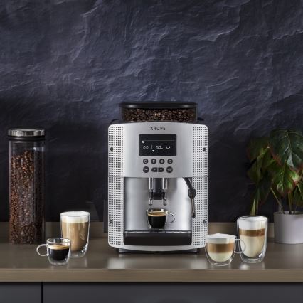 Krups - Automaattinen kahvinkeitin ESSENTIAL 1450W/230V hopea