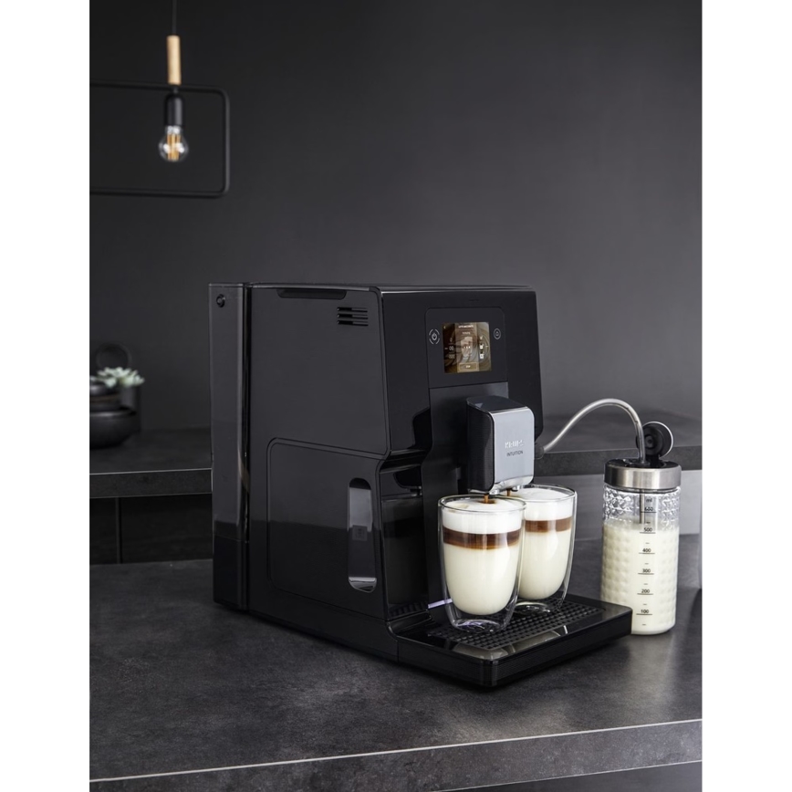 Krups - Automaattinen kahvinkeitin maitosäiliöllä INTUITION PREFERENCE 1450W/230V musta