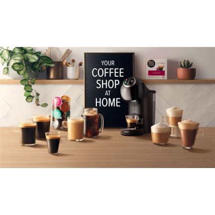 Krups - Kapseli kahvinkeitin NESCAFÉ DOLCE GUSTO GENIO S 1500W antrasiitti