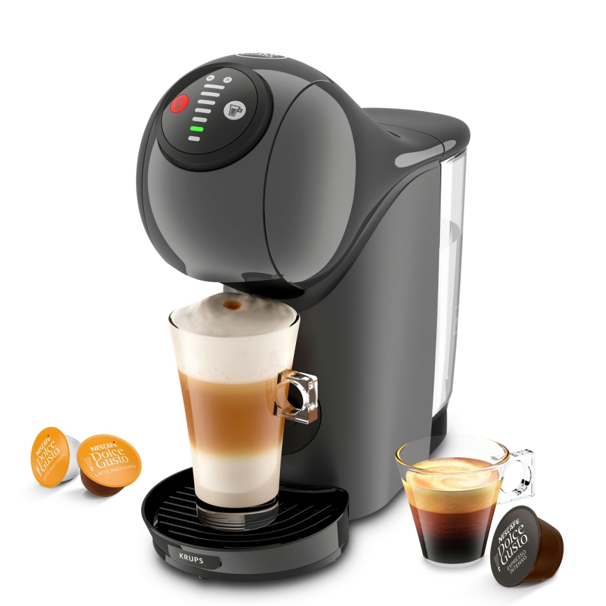 Krups - Kapseli kahvinkeitin NESCAFÉ DOLCE GUSTO GENIO S 1500W antrasiitti
