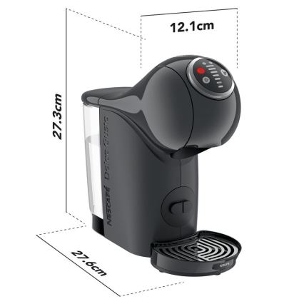 Krups - Kapseli kahvinkeitin NESCAFÉ DOLCE GUSTO GENIO S 1500W antrasiitti