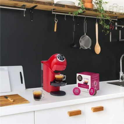 Krups - Kapseli kahvinkeitin NESCAFÉ DOLCE GUSTO GENIO S PLUS 1500W punainen