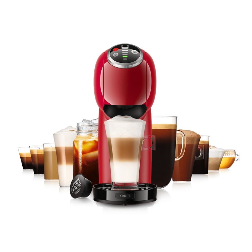 Krups - Kapseli kahvinkeitin NESCAFÉ DOLCE GUSTO GENIO S PLUS 1500W punainen