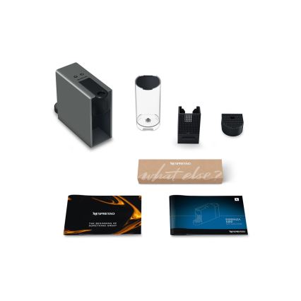 Krups - Kapseli kahvinkeitin NESPRESSO Essenza mini 1310W/230V harmaa