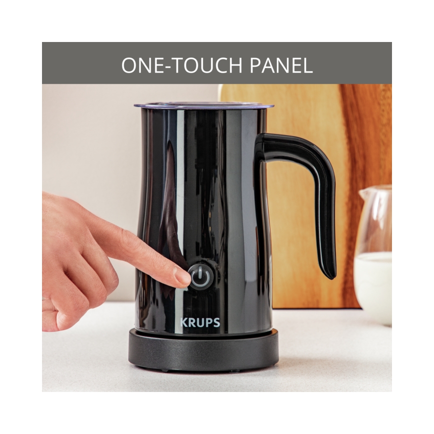 Krups - Maidon vaahdotin 300ml musta
