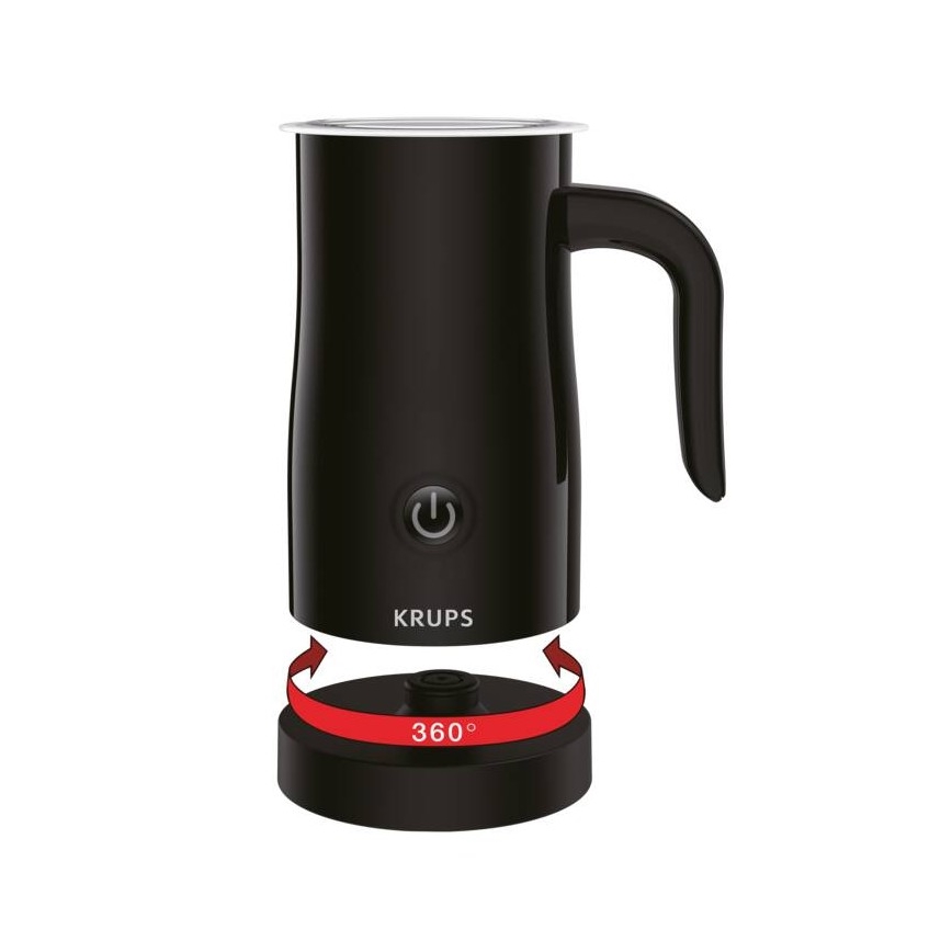 Krups - Maidon vaahdotin 300ml musta