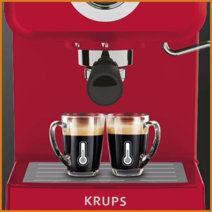 Krups - Portafiltterilla varustettu espressokeitin OPIO 1140W/230V