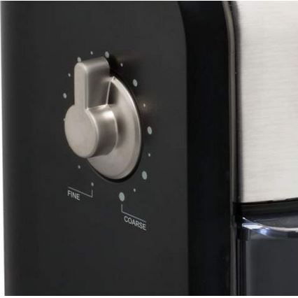 Krups - Sähköinen kahvipapumylly 110W/230V ruostumaton/musta
