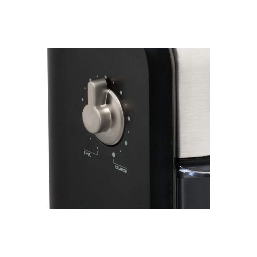 Krups - Sähköinen kahvipapumylly 110W/230V ruostumaton/musta