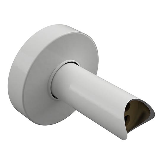 Kuivaustelineiden adapteri 6,4x6,4 cm valkoinen