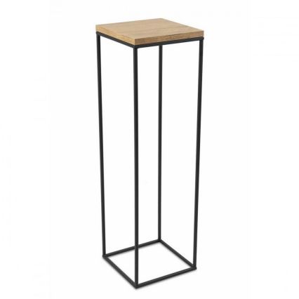 Kukkajalusta BASICLOFT 80x24 musta/ruskea