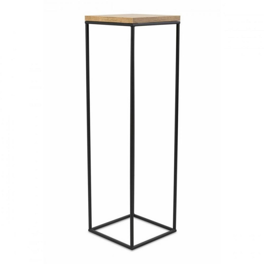Kukkajalusta BASICLOFT 80x24 musta/ruskea