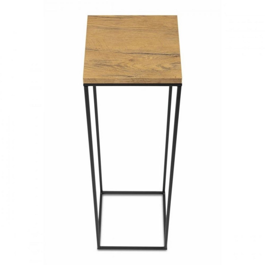 Kukkajalusta BASICLOFT 80x24 musta/ruskea