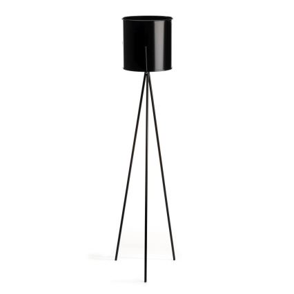 Kukkajalusta TRIPOD 110x25 cm musta