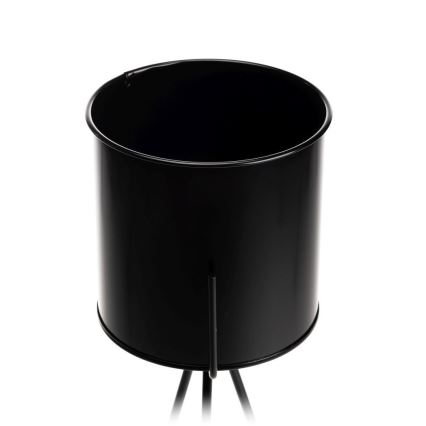 Kukkajalusta TRIPOD 110x25 cm musta