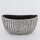 Kukkaruukku 28x14,5 cm hopea/ruskea