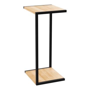 Kukkasteline 70x30x34 cm musta