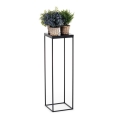 Kukkasteline BASICLOFT 80x24 musta