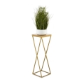 Kukkasteline LOFT 70x24 cm kulta/ruskea