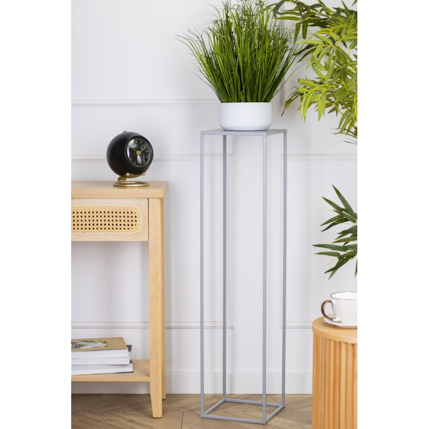 Kukkateline 100x24 cm harmaa